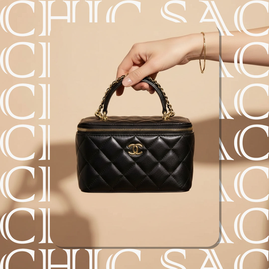 CHANEL – Cuir Noir