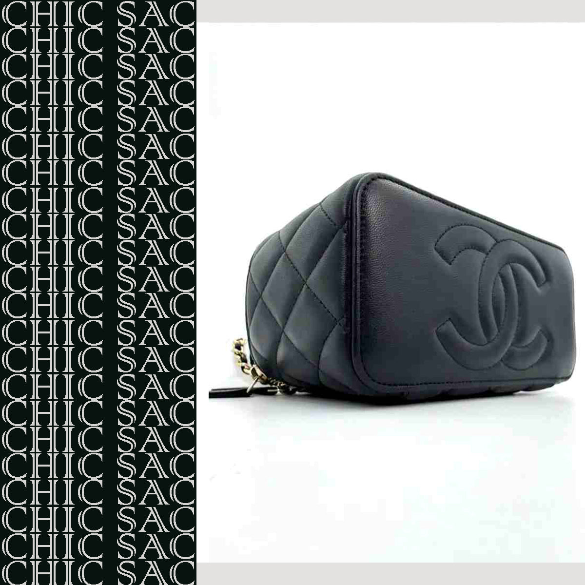 CHANEL – Cuir Noir