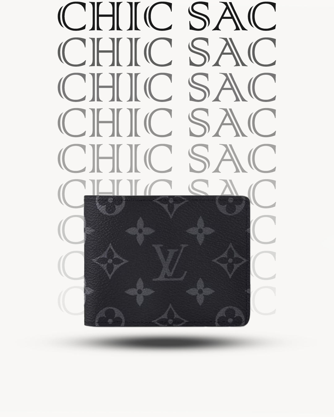 Louis Vuitton Slender Wallet – Monogram Eclipse